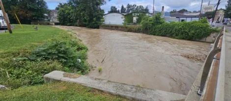 Flash flood warning issued by National Weather Service